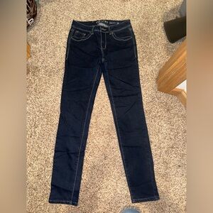 Grace Dark Blue Women's Skinny Jeans